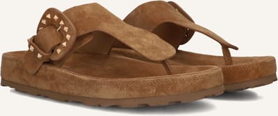 STEFANO LAURAN Dk5668 Slippers - Dames - Camel - Maat 39
