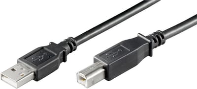Goobay USB 2.0 Hi-Speed kabel, zwart