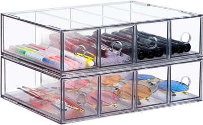 Ladenkastje Bureau Orgenaizer - Bureaukast - Ladeblok - Transparant