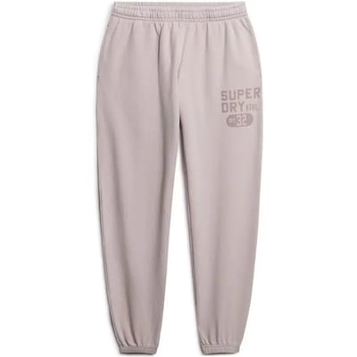 Superdry - Athletic Essentials joggingbroek met verweerde vintage print - Dames - Broeken