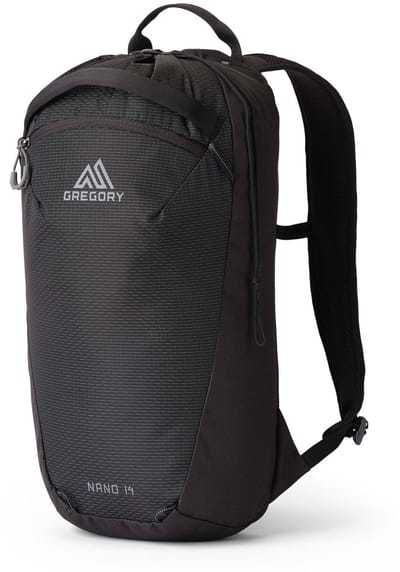 GREGORY vrije tijd rugzak rugzak Nano 14 Backpack Optic Black zwart