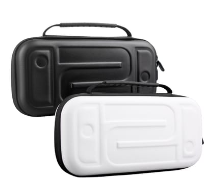 opbergtas - draagbare koffer - draagtas - compatibel met Nintendo Switch 2-consoleopslag - beschermhoes - opbergtas met grote capaciteit - geschikt voor console en accessoires - wit
