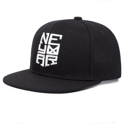 Neymar Hip Hop Baseballpet Letter Borduurwerk Kwaliteit Kinderpetten Snapback Hoeden Verstelbaar Jongens Meisjes Kinderen Cowboyhoed black