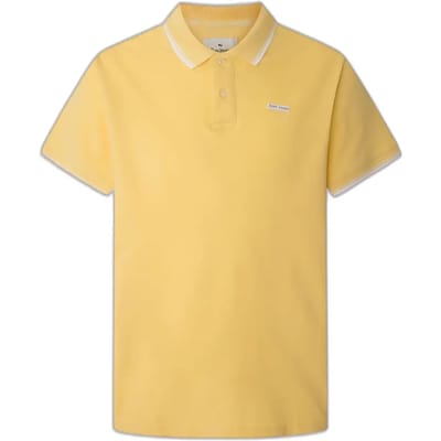 Pepe Jeans Wendy Korte Mouw Poloshirt Geel M Man