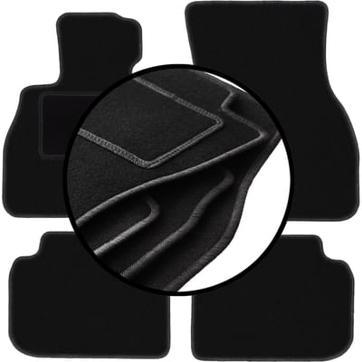 Complete set veloursmatten voor: Mini Clubman F-54 hatchback (2015-)
