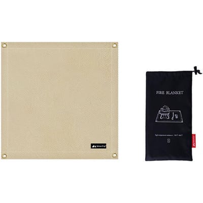 Brandwerende Mat Branddeken Vuurkorfmat Onder de Grill Beschermmat Brandvertragende Deken S beige