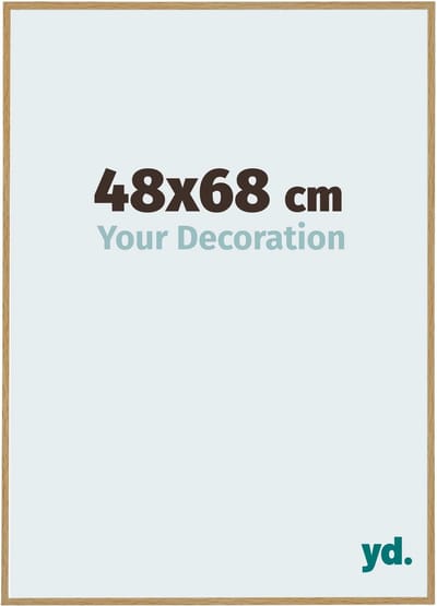 Your Decoration - Fotolijst 48x68 cm - Kunststof - Beuken Licht - Evry