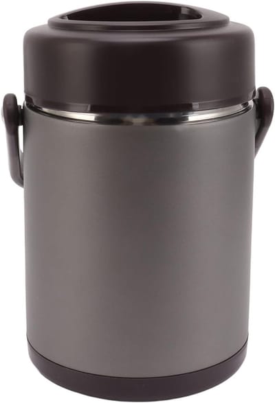 Thermische voedselcontainer 2L, vacuüm verwarmingscontainer, geïsoleerde en lekvrije voedseloplossing voor warme maaltijden, meerlaagse constructie, hoge dichtheid