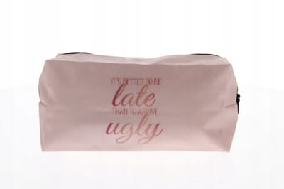 Inna Mark - Kleine Roze Toilettas - Rits - Zonder Label