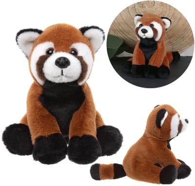 Charlie Bears Mascotte panda, uit de Cuddle Cubs serie, klein pluche ideaal voor baby's, 13cm