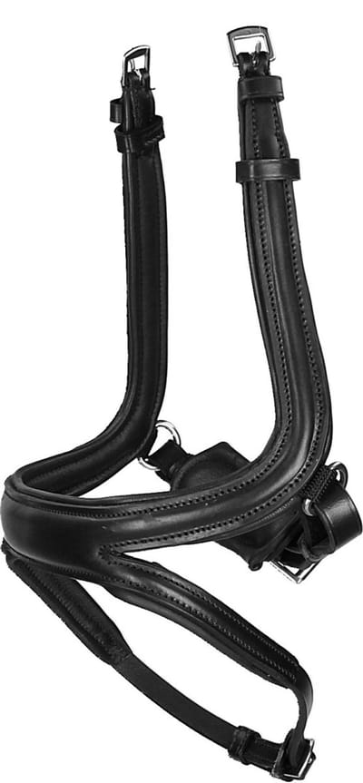 Horsegear Neusriem Horsegear Cygnus Zwart