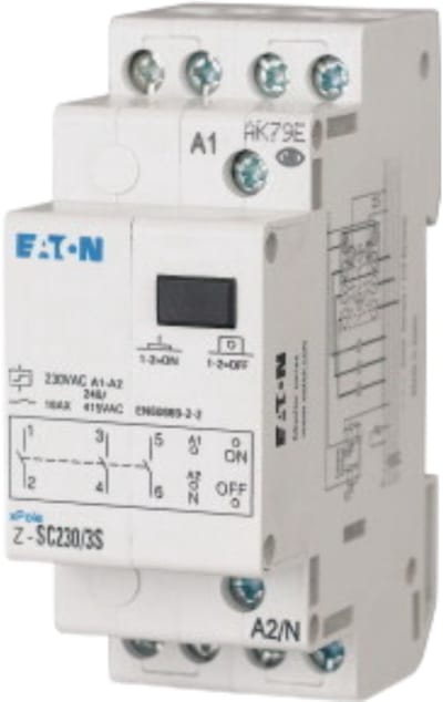 Eaton Z-SC24/S Stroomstootschakelaar DIN-rail 1x NO 24 V/AC 16 A 1980 W Piece 1 stuk(s)