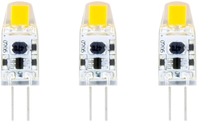 3 Pack - G4 1W Led Lamp - 100 Lumen - 2700K Warm wit