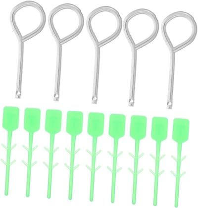 Brandblusser Zegel - Veiligheidsspeld Borgpen - Brandpreventie Onderhoud - Robuuste Kunststof Constructie - 3.5x0.5x0.2CM - Diverse Kleur