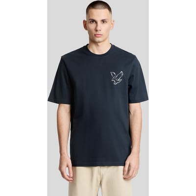 T-shirt Lyle & Scott Chrome Eagle Graphic