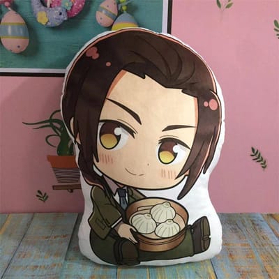 Anime Axis Powers Hetalia Knuffelkussen Pop Speelgoed Feliciano Vargas Arthur Kirkland Ivan Pluche Hanger Kinderen Cadeautas Decoratie 40CM Pillow