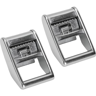 2 STuks Roestvrij Staal Cam Flap Gesp 25 mm Bandspanner Riem Sluiting Gesp voor Duikboot