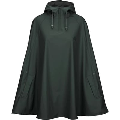 Ralka Regenponcho Senior - Sizzle - Donkergroen - S/M