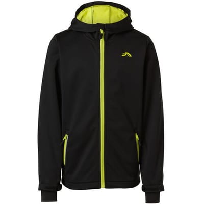 CRIVIT Kinder softshell jas (Zwart, 134/140)