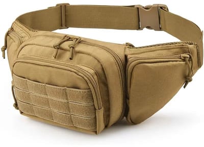 Livano Heuptas - Heuptasje - Heuptasjes - Money Belt - Dames - Heren - Festival - Wandelen - Fanny Pack - Khaki