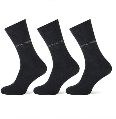 Pierre Cardin - 6-Pack - Print Herensokken - Platte Teennaad - Heren - antraciet - 43-46 - 101246
