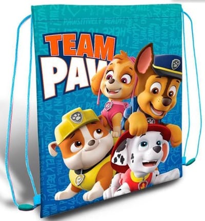 Paw Patrol sport gymtas / rugzak voor kinderen - 40 x 30 cm