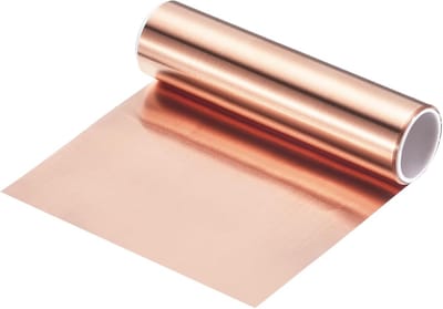 Zuivere Koperfolie Rol 2 Meter - Dikke 0,02mm Folie voor Elektronica en Doe-Het-Zelf