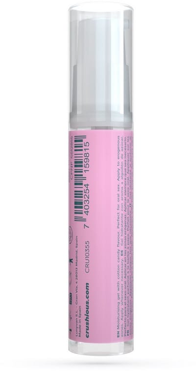 Crushious - Steal My Kisses - Glijmiddel - Suikerspin Smaak - 0,3 fl oz / 10 ml
