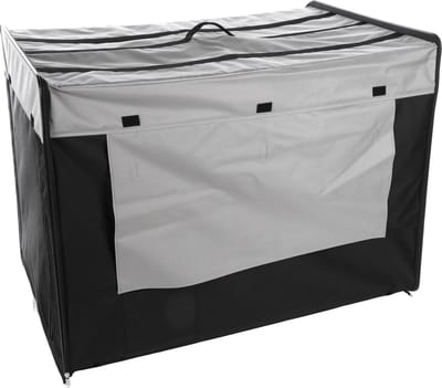 Flamingo Smart Top Plus - Transportkooi Honden - Transportkooi Smart Top Plus Zwart/grijs 109cm - 1st - 113520 - 1st