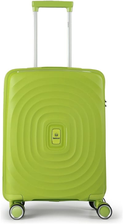 Benzi 5751 4 wielen Cabinewagen 55 cm - Harde bagage - TSA slot - grün
