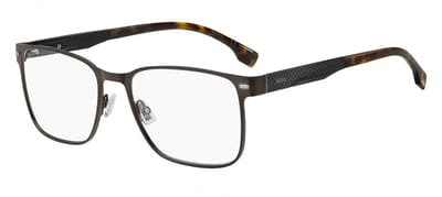 Hugo Boss BOSS 1842 Matte brown palladium 55/19/150 MAN Brilmonturen