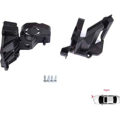 EHL583-2 Koplamp Houder Montage Reparatie Beugel Lip Set Rechterkant voor Peugeot 308 MK2 T9 2013-2021 4/5 Deurs 9807657780