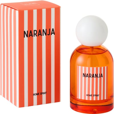 J-Line huisparfum Naranja - Mandarin Moments - glas - oranje - small