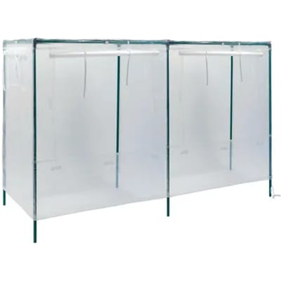 Vitavia Kweekbak Afdekking Rechthoek L Transparant Pe 55x88x105cm