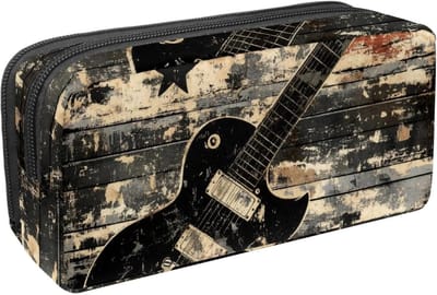 Pennenetui Tas - Briefpapier Organizer - School Kantoor - Stijlvolle Print - 6x21x10cm - Meerkleurig