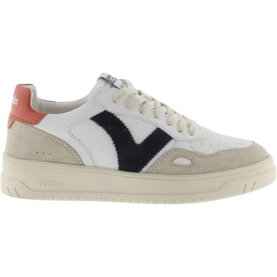 Sportschoenen met leereffect en splitleer Victoria Seul