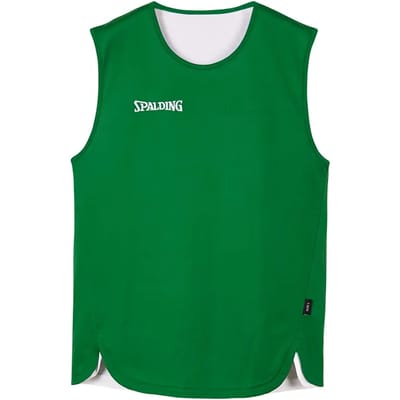 Spalding Double Face Reversible Basketbalset Heren - Wit / Groen | Maat: M