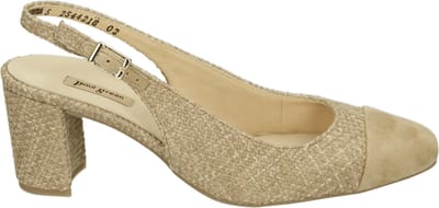 Paul Green - 6211 - Pumps - Kleur: Wit/beige - Maat: 38