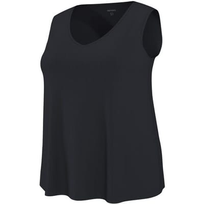 ESMARA Dames top - Plus size (Zwart, XL (48/50))