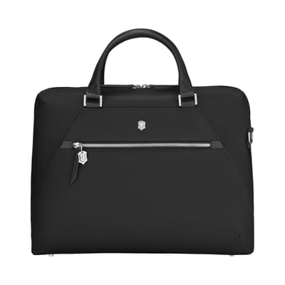 Victoria Signature Aktetas Laptoptas waar een laptop in past en een Wordt geleverd met een afneembare Aktetas voor geschikt voor en zakelijk A4 13L 612209 zwart