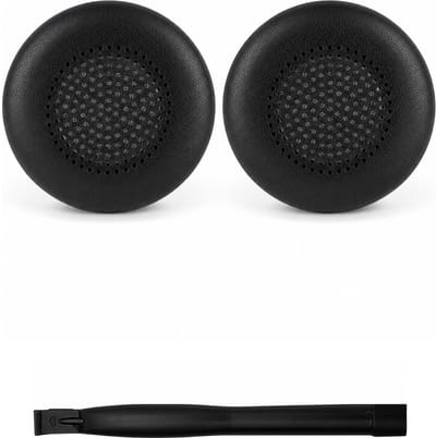 Set Oorkussens voor Logitech Headset - Zone Wireless Oorkussen - Zone Wireless Plus / Zone 900 - Kunstleer met Traagschuim - Zwart