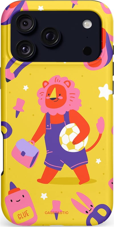 Casetastic hoesje geschikt voor Apple iPhone 17 Pro Max - MagSafe - Dubbellaagse bescherming - Krachtige lessen - Fashion Case - Goud Koraal
