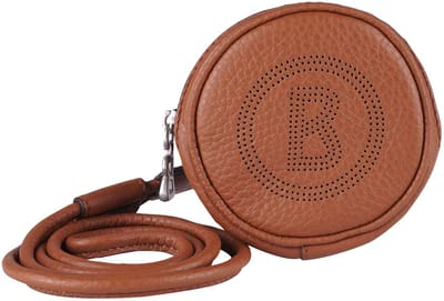 Bogner Leren Portemonnee Schoudertas Sulden Airin Neckpouch Cognac Bruine