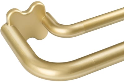 Dubbele Gordijnroede 80-218 cm