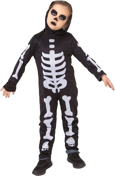RUBIES FRANCE - Kinder skeletkostuum - 122/128 (7-8 jaar)