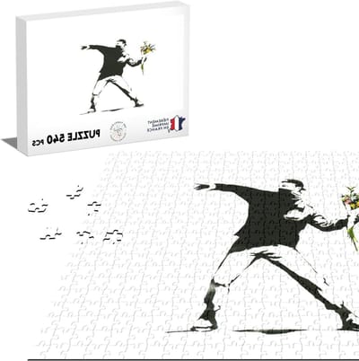 Klassieke Puzzel - Legpuzzel Stukjes - Ontspanning Thuis - Gedrukt in Frankrijk - 540 Stukjes - Street Art