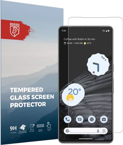 Rosso 9H Tempered Glass Screen Protector Geschikt voor Google Pixel 7 Pro | Glasplaatje | Beschermlaag | Beschermglas | 9H Hardheid