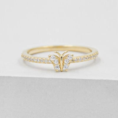 925 Sterling Zilver Goud Vierkant Zirkoon Kristallen Ringen voor Vrouwen Luxe Ovale Ronde Strass Bruiloft Verloving Slanke Ring 6
