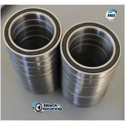 Roestvrijstalen lagers voor trapas Black Bearing BB30 B3 30 x 42 x 7 mm (x20)