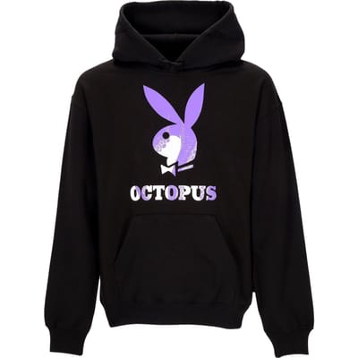 Herenhoodie Logo Hoodie X Playboy Zwart